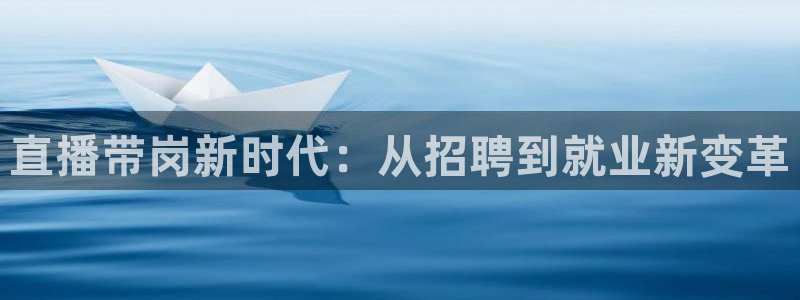 雨燕体育直播免费：直播带岗新时代：从招聘到就业新变革
